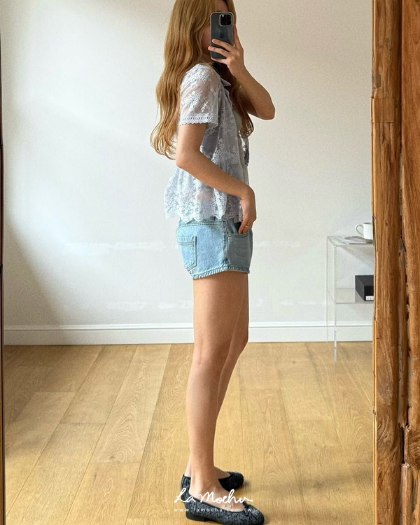 美國辣妹牛仔小短褲